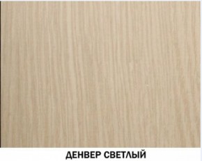 Шкаф для одежды №609 "Инна" Денвер светлый (*без полок) в Игриме - igrim.ok-mebel.com | фото 4