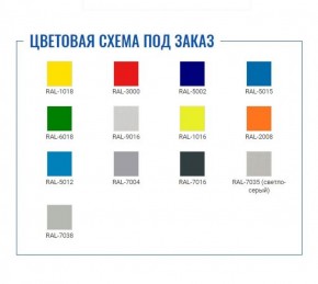 Шкаф для раздевалок усиленный ML-01-40 (доп модуль) в Игриме - igrim.ok-mebel.com | фото 2