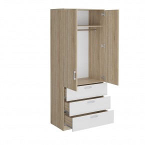 Шкаф гардеробный 900 с ящиками Салоу в Игриме - igrim.ok-mebel.com | фото 2