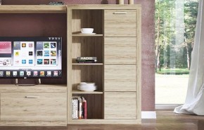 Шкаф комбинированный 1D OSKAR , цвет дуб Санремо в Игриме - igrim.ok-mebel.com | фото 3