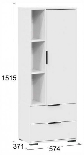 Шкаф комбинированный Агата в Игриме - igrim.ok-mebel.com | фото 4