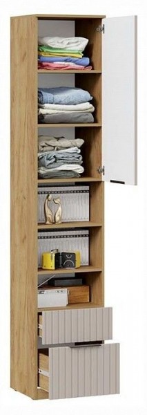 Шкаф комбинированный Хилтон Исп. 2 в Игриме - igrim.ok-mebel.com | фото 3