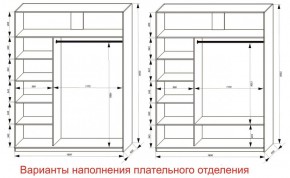 Шкаф-купе 1800 серии SOFT D6+D4+B2+PL2 (2 ящика+1штанга+1 полка) профиль «Капучино» в Игриме - igrim.ok-mebel.com | фото 8