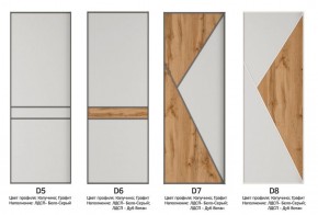 Шкаф-купе 1800 серии SOFT D8+D2+B2+PL4 (2 ящика+F обр.штанга) профиль «Графит» в Игриме - igrim.ok-mebel.com | фото 10