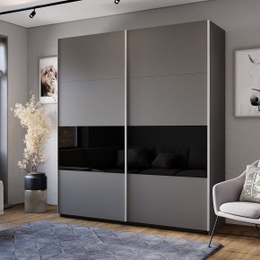 Шкаф-купе Харви ШКК-10 (графит) в Игриме - igrim.ok-mebel.com | фото