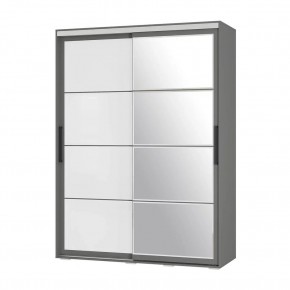 Шкаф-купе Крафт-6 1.6 м ШКК-06 (графит) в Игриме - igrim.ok-mebel.com | фото 3