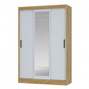 Шкаф-купе Тео ШКК-02 (крафт/белый) в Игриме - igrim.ok-mebel.com | фото 2