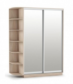 Шкаф-купе Тетрис 140/240 (ЗЗ) Дуб сонома в Игриме - igrim.ok-mebel.com | фото