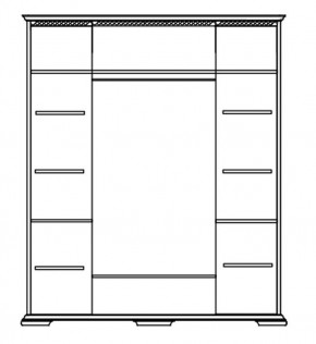 Шкаф Лика с зеркалом (ММ 137-01/04) в Игриме - igrim.ok-mebel.com | фото 4