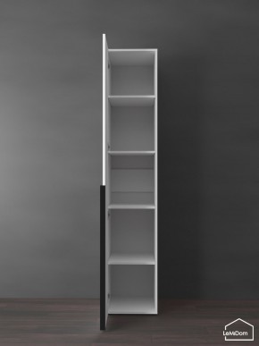 Шкаф Linnea MHR-1-2 2050х400х510 (Белый-М 11.1.1) в Игриме - igrim.ok-mebel.com | фото 4