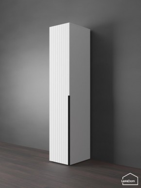 Шкаф Linnea MHR-1-2 2050х400х510 (Белый-М 11.1.2) в Игриме - igrim.ok-mebel.com | фото