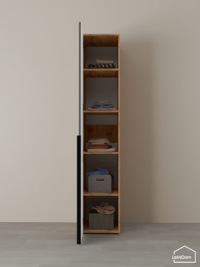 Шкаф Linnea MHR-1-2 2050х400х510 (ДВ-М 11.1.25) в Игриме - igrim.ok-mebel.com | фото 4