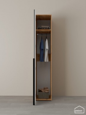 Шкаф Linnea MHR-1 2050х400х510 (ДВ-М 11.1.25) в Игриме - igrim.ok-mebel.com | фото 4