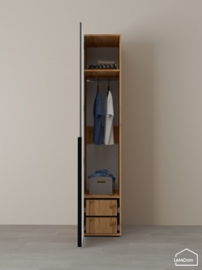 Шкаф Linnea MHR-1-3 2050х400х510 (ДВ-М 11.1.25) в Игриме - igrim.ok-mebel.com | фото 5