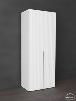 Шкаф Linnea MHR-2-2 2050х800х510 (Белый-М 11.1.2) в Игриме - igrim.ok-mebel.com | фото