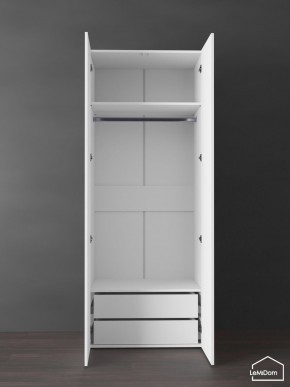 Шкаф Linnea MHR-2PO-3 2050х800х510 (Белый-М 11.1.2) в Игриме - igrim.ok-mebel.com | фото 4