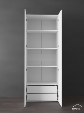 Шкаф Linnea MHR-2PO-4 2050х800х510 (Белый-М 11.1.2) в Игриме - igrim.ok-mebel.com | фото 5