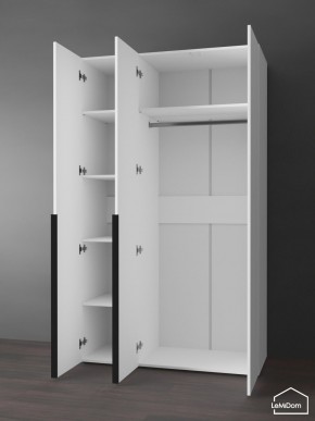 Шкаф Linnea MHR-3-1 2050х1200х510 (Белый-М 11.1.1) в Игриме - igrim.ok-mebel.com | фото 5