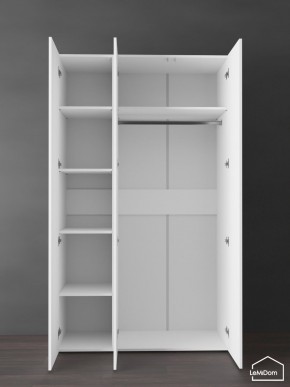 Шкаф Linnea MHR-3PO-1 2050х1200х510 (Белый-М 11.1.2) в Игриме - igrim.ok-mebel.com | фото 5