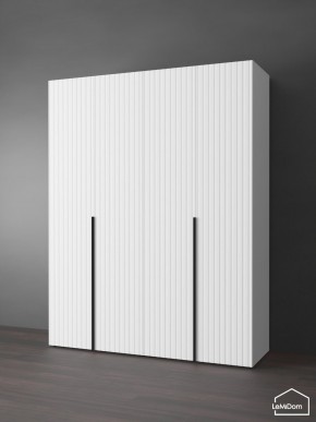 Шкаф Linnea MHR-4-1 2050х1600х510 (Белый-М 11.1.2) в Игриме - igrim.ok-mebel.com | фото