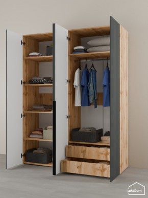 Шкаф Linnea MHR-4-2 2050х1600х510 (ДВ-М 11.1.25) в Игриме - igrim.ok-mebel.com | фото 5