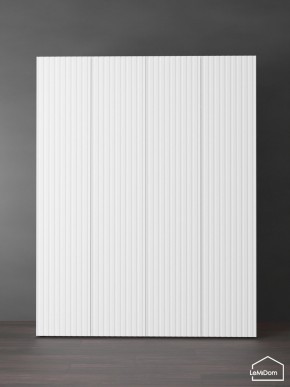 Шкаф Linnea MHR-4PO-2 2050х1600х510 (Белый-М 11.1.2) в Игриме - igrim.ok-mebel.com | фото
