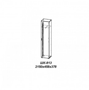 Шкаф Лотос ШК-813 Бодега белая в Игриме - igrim.ok-mebel.com | фото