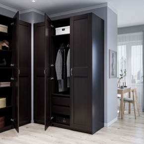 Шкаф МАКС однодверный, цвет Дуб Венге в Игриме - igrim.ok-mebel.com | фото 4