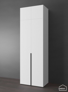Шкаф с антресолью Linnea MHR-2A-1 2450х800х510 (Белый-М 11.1.2) в Игриме - igrim.ok-mebel.com | фото