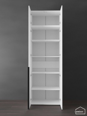 Шкаф с антресолью Linnea MHR-2A-2 2450х800х510 (Белый-М 11.1.2) в Игриме - igrim.ok-mebel.com | фото 4