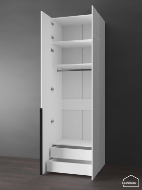 Шкаф с антресолью Linnea MHR-2A-3 2450х800х510 (Белый-М 11.1.1) в Игриме - igrim.ok-mebel.com | фото 5