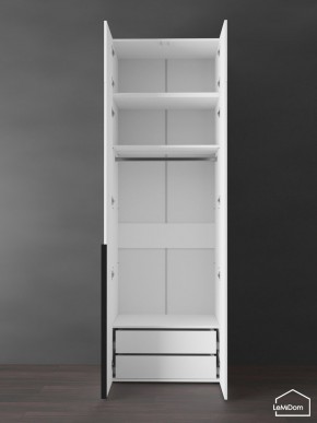 Шкаф с антресолью Linnea MHR-2A-3 2450х800х510 (Белый-М 11.1.2) в Игриме - igrim.ok-mebel.com | фото 6