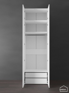 Шкаф с антресолью Linnea MHR-2POA-3 2450х800х510 (Белый-М 11.1.1) в Игриме - igrim.ok-mebel.com | фото 5