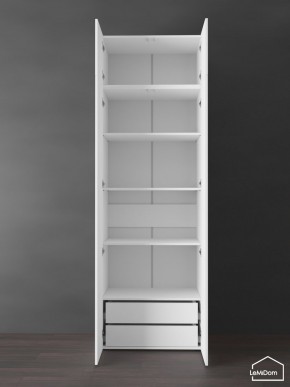 Шкаф с антресолью Linnea MHR-2POA-4 2450х800х510 (Белый-М 11.1.2) в Игриме - igrim.ok-mebel.com | фото 6