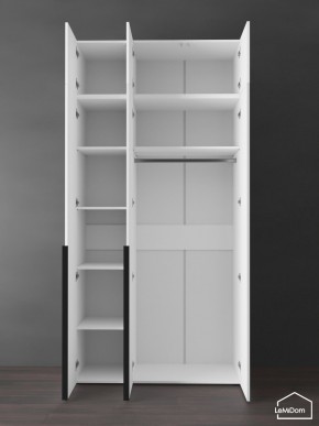 Шкаф с антресолью Linnea MHR-3A-1 2450х1200х510 (Белый-М 11.1.1) в Игриме - igrim.ok-mebel.com | фото 5