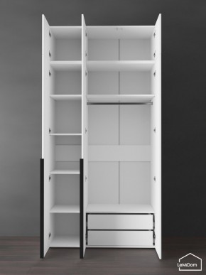 Шкаф с антресолью Linnea MHR-3A-2 2450х1200х510 (Белый-М 11.1.2) в Игриме - igrim.ok-mebel.com | фото 6