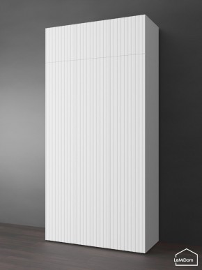 Шкаф с антресолью Linnea MHR-3POA-2 2450х1200х510 (Белый-М 11.1.2) в Игриме - igrim.ok-mebel.com | фото