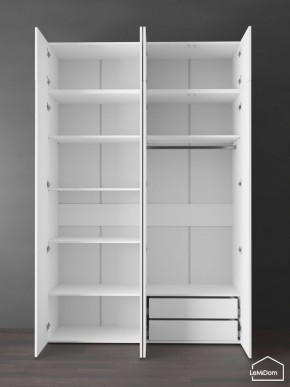 Шкаф с антресолью Linnea MHR-4POA-2 2450х1600х510 (Белый-М 11.1.1) в Игриме - igrim.ok-mebel.com | фото 5