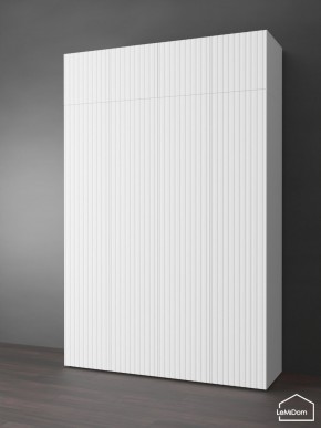 Шкаф с антресолью Linnea MHR-4POA-2 2450х1600х510 (Белый-М 11.1.2) в Игриме - igrim.ok-mebel.com | фото