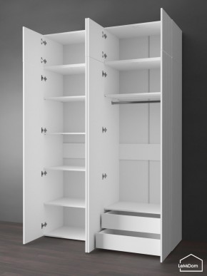 Шкаф с антресолью Linnea MHR-4POA-2 2450х1600х510 (Белый-М 11.1.2) в Игриме - igrim.ok-mebel.com | фото 6