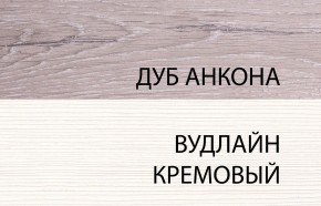 Шкаф угловой с полками 97х97, OLIVIA, цвет вудлайн крем/дуб анкона в Игриме - igrim.ok-mebel.com | фото 4