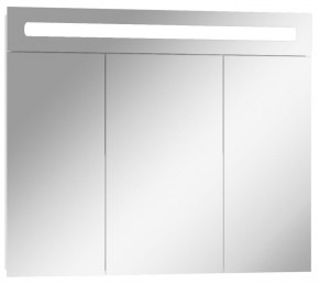 Шкаф-зеркало Аврора 85 с подсветкой LED Домино (DV8010HZ) в Игриме - igrim.ok-mebel.com | фото