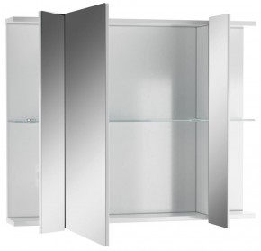 Шкаф-зеркало Мега 85 АЙСБЕРГ (DM4605HZ) в Игриме - igrim.ok-mebel.com | фото 2