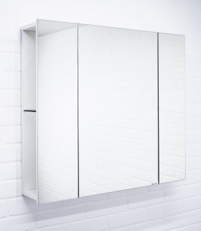 Шкаф-зеркало Мега 85 АЙСБЕРГ (DM4605HZ) в Игриме - igrim.ok-mebel.com | фото 6