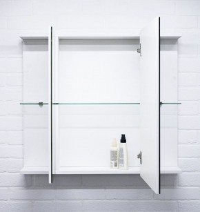 Шкаф-зеркало Мега 85 АЙСБЕРГ (DM4605HZ) в Игриме - igrim.ok-mebel.com | фото 7