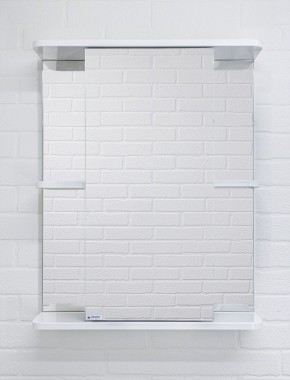 Шкаф-зеркало Норма 2-60 левый АЙСБЕРГ (DA1611HZ) в Игриме - igrim.ok-mebel.com | фото 6