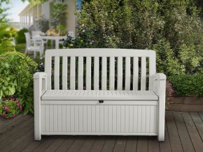 Скамья Patio Bench белый в Игриме - igrim.ok-mebel.com | фото 2