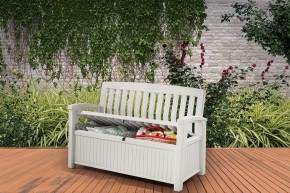 Скамья Patio Bench белый в Игриме - igrim.ok-mebel.com | фото 3