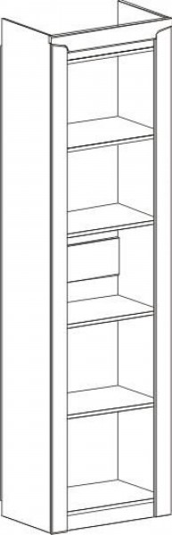 СОРЕНТО МС Детская (Дуб стирлинг) в Игриме - igrim.ok-mebel.com | фото 7