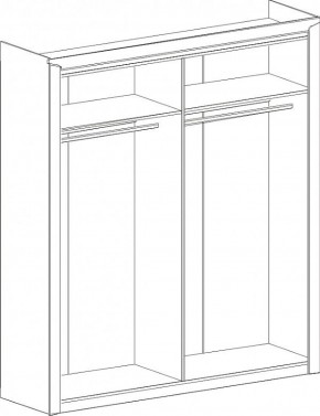 СОРЕНТО МС Спальный гарнитур (Дуб стирлинг) в Игриме - igrim.ok-mebel.com | фото 6